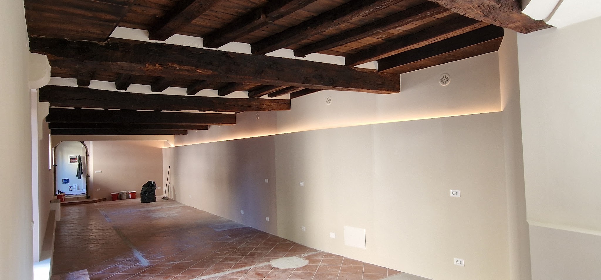 Illuminazione in un interno